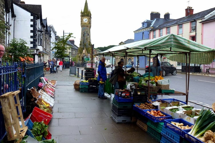 Machynlleth market