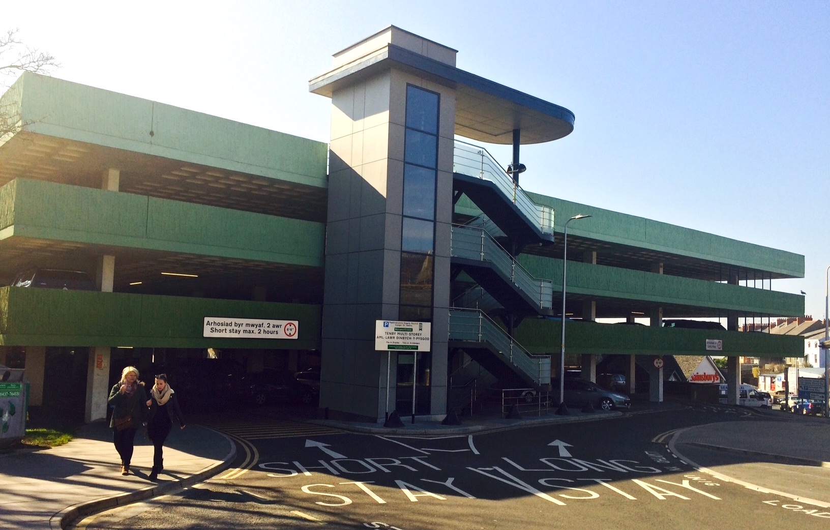 Man denies causing death of baby in Tenby car park collision