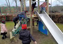 Playgrounds spruced up across Ceredigion