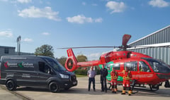 Wales Air Ambulance help from Aberystwyth carpet business