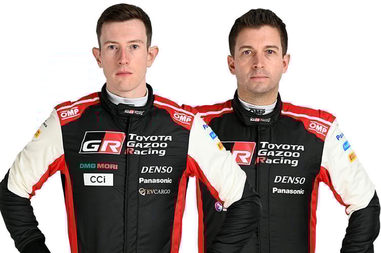 Elfyn Evans and co-driver Scott Martin