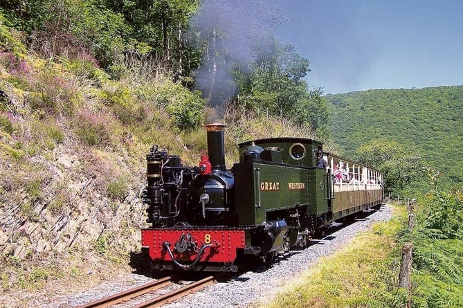 Vale of Rheidol steam train