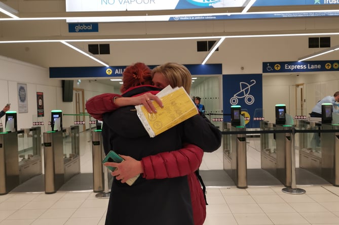The 15-year-old refugee has been fostered by Lorna and her partner, while her parents remain in their home country