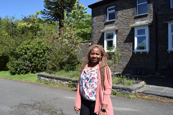 Chika (pictured) has been working at Plas Lluest since 2008 and took on the role of manager two years ago