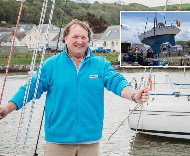Talybont adventurer sets off on solo round-the-world race