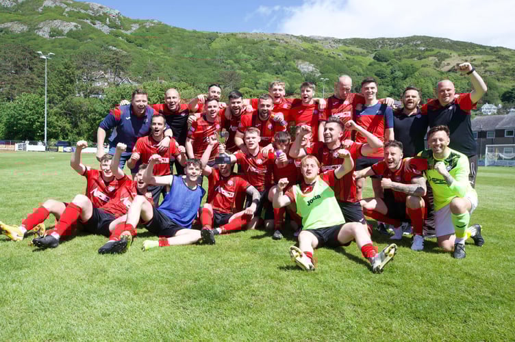 Porthmadog 5 Caersws 0 Ardal North West playoff 2021/22