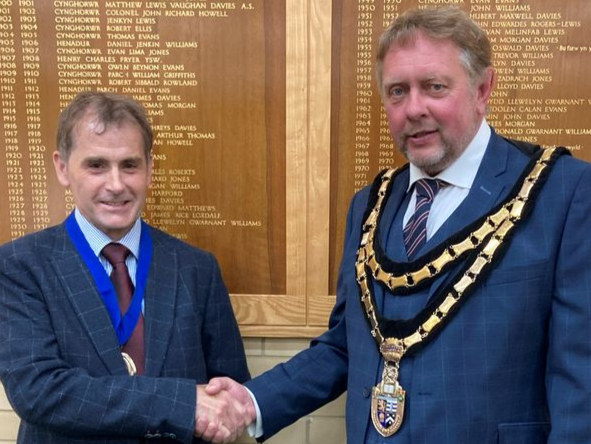New chairman ceredigion