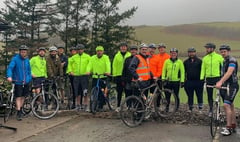 250-mile cycle epic for Ysbyty Bronglais chemo appeal