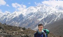 Teenager’s trek through Himalayas for others