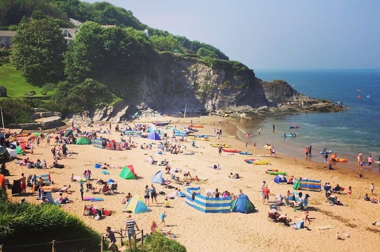 Aberporth beach