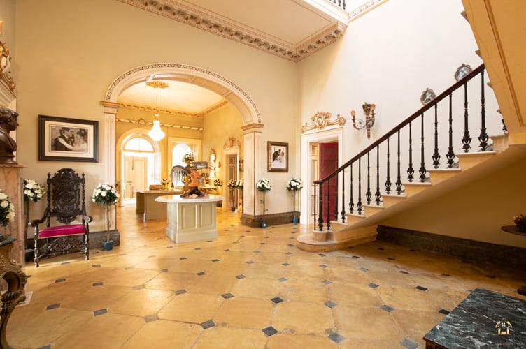 Penylan Mansion entrance hall