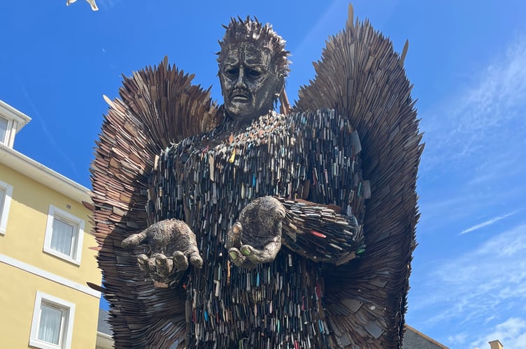 Knife Angel Aberystwyth