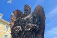 Last chance to see knife angel in Aberystwyth