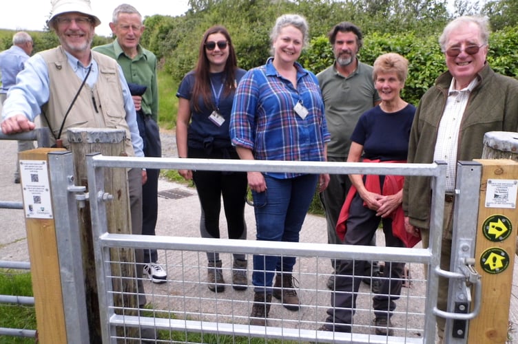 aberystwyth ramblers new gate