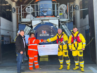 Wood from bridge raises RNLI money
