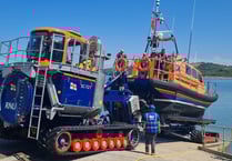 New Quay RNLI try out new vessel