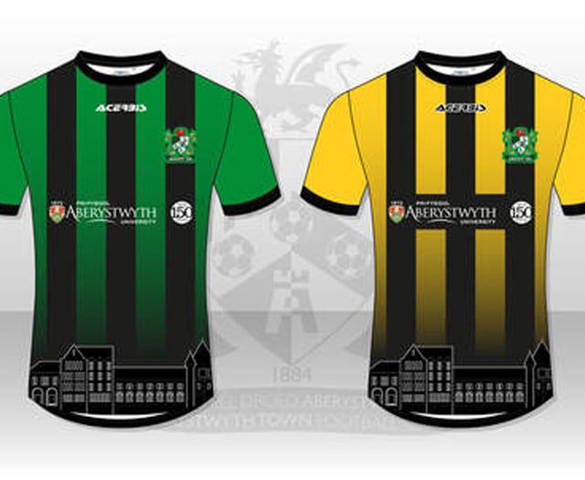 Aberystwyth launch new kits with nod to uni’s 150th anniversary