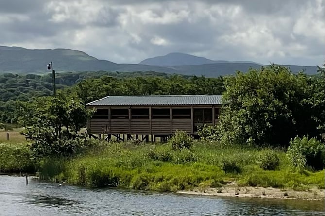  Glaslyn Ospreys Hide at Pont Croesor