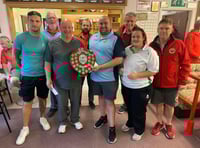 Lampeter Bowling Club’s new competition a success despite bad weather