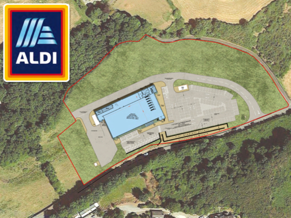 Pwllheli Aldi Plan