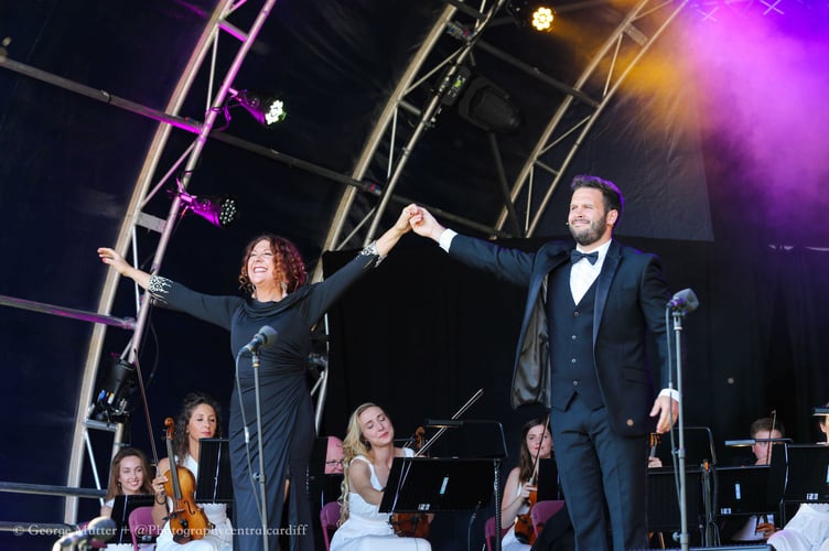 Shân Cothi and Trystan Llŷr Griffiths
