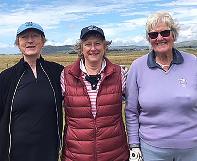 £200 raised for Air Ambulance Wales at lady captain’s day