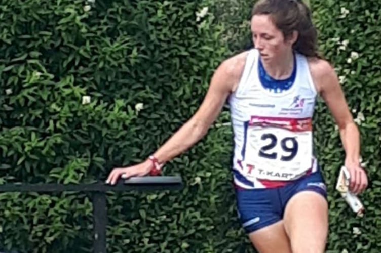 Megan Carter-Davies won gold in Denmark World Orienteering Championships Denmark 2022