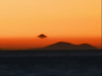 Mystery as ‘UFO’ spotted over Cardigan Bay