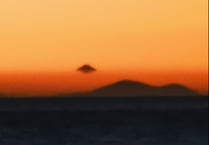 Mystery as ‘UFO’ spotted over Cardigan Bay