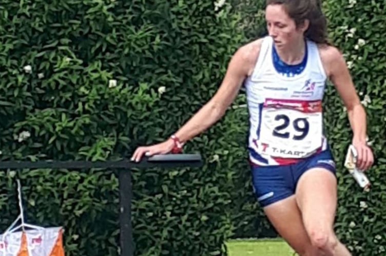 Megan Carter-Davies is the sprint world champion orienteering Denmark 2022
