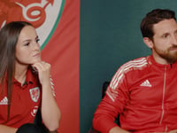 Welsh footballers team up to tackle online sexual harassment