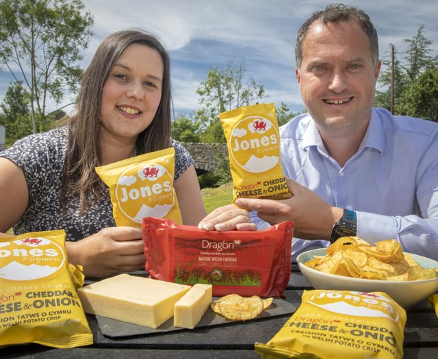 First all-Welsh cheese and onion crisps hit the market