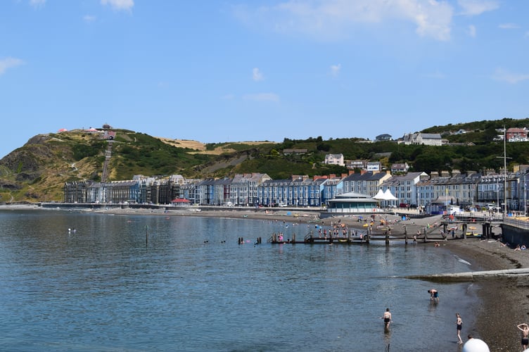 Aberystwyth has recorded the hottest every temperature in Wales