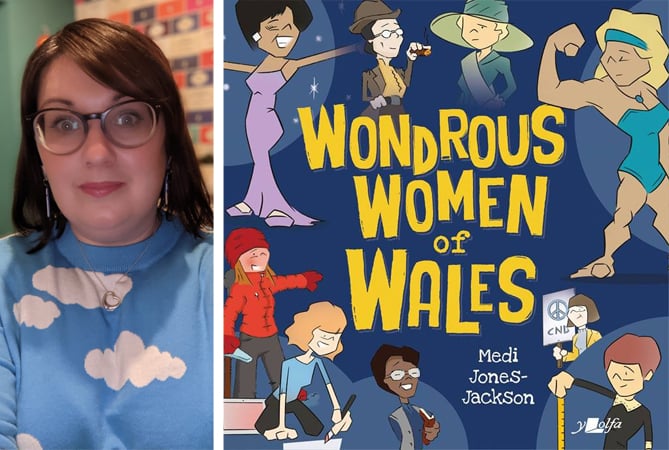 Author Medi Jones-Jackson has penned Wondrous Women of Wales