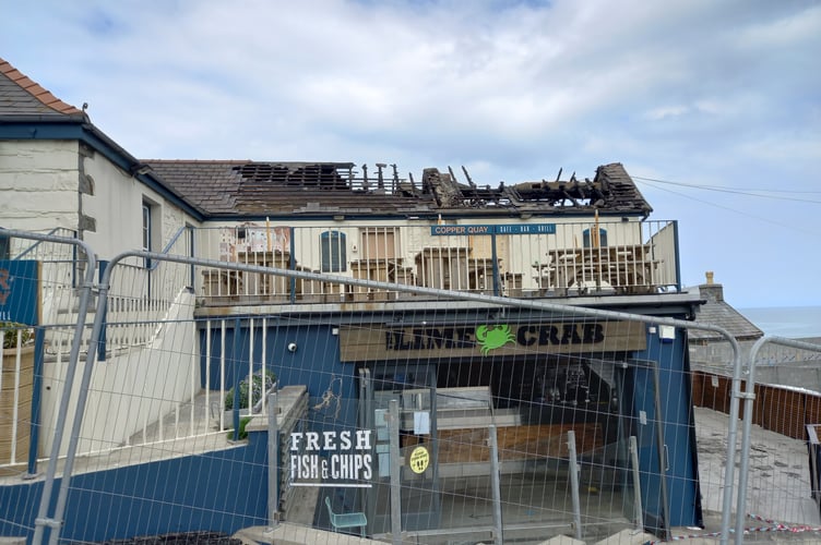 New Quay fire