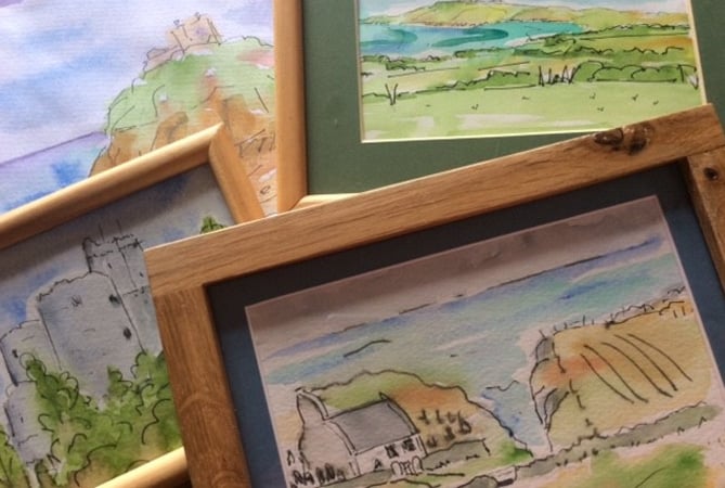 Art by Rosy Berry will feature in Llanfair Art Group’s exhibition