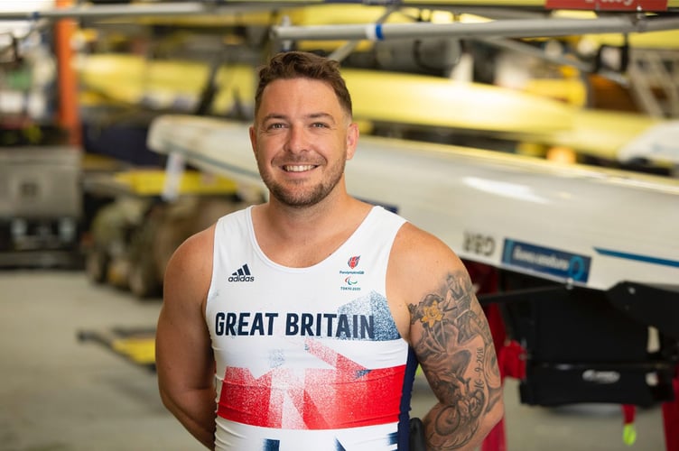 Paralympic rower Ben Richards 