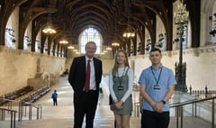 Youth members visit Westminster
