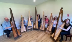 Triple Harp Society finally gets the chance to hold exhibitions