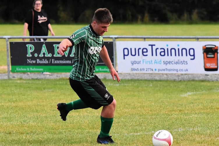 Liam Jones has been coaching the juniors at Tregaron Turfs