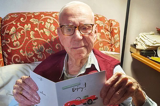 Vic Gamble celebrated his 103rd birthday