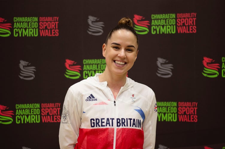 Beth Munro won a silver medal at the Paralympic Games in Tokyo
