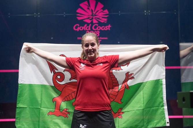 Squash player Tesni Evans feels “ very honoured and privileged” to carry the Welsh flag at Commonwealth Games 2022