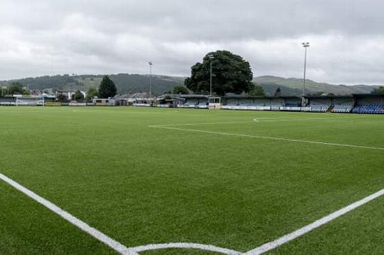 Maes Tegid, home of Bala Town FC