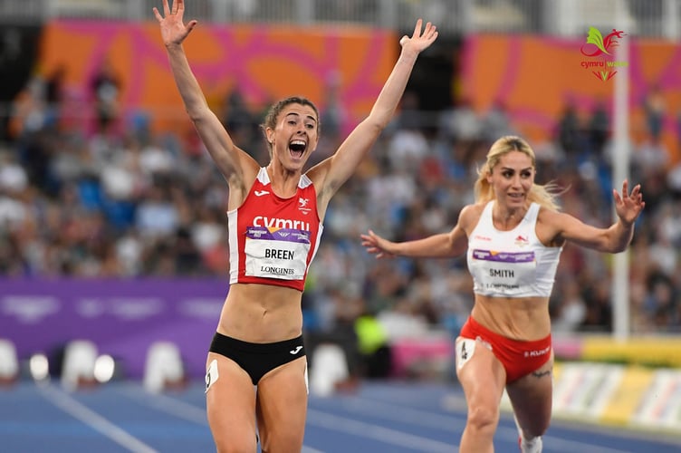 Olivia Breen ran the race of her life to win the T37/38 100m final Commonwealth Games 2022