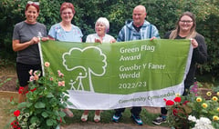 Outdoor spaces in Ceredigion and Powys pick up Green Flag awards