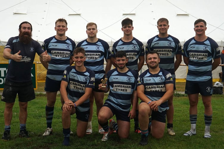 Aberystwyth were runners up in the Lloyd’s Coaches Cup Final