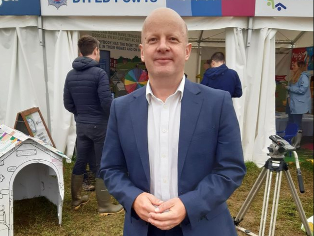 Dr Dafydd Trystan, registrar of Coleg Cymraeg
