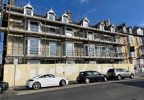 Flats scheme resubmitted for Aber seafront building