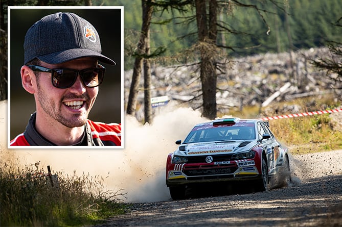 Osian Pryce Grampian Forest Rally British Rally Championship August 2022